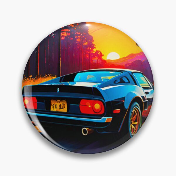 Item preview, Golden Hour: Sleek Sports Car at Sunset designed and sold by GrizzlyCollective.