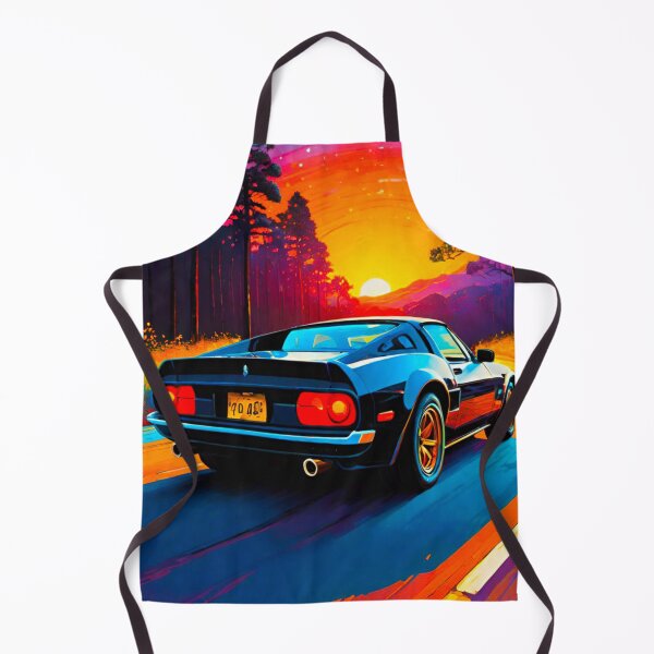 Item preview, Golden Hour: Sleek Sports Car at Sunset designed and sold by GrizzlyCollective.