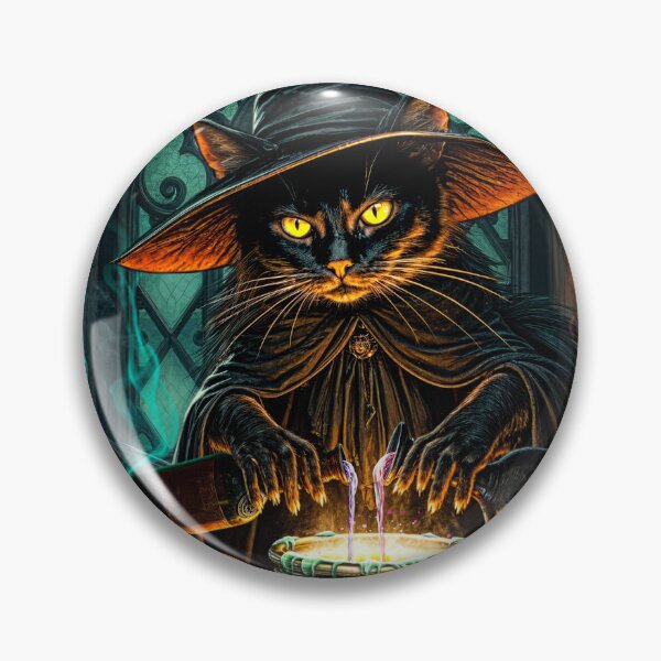Item preview, witchy cat #2 designed and sold by lillyrise.