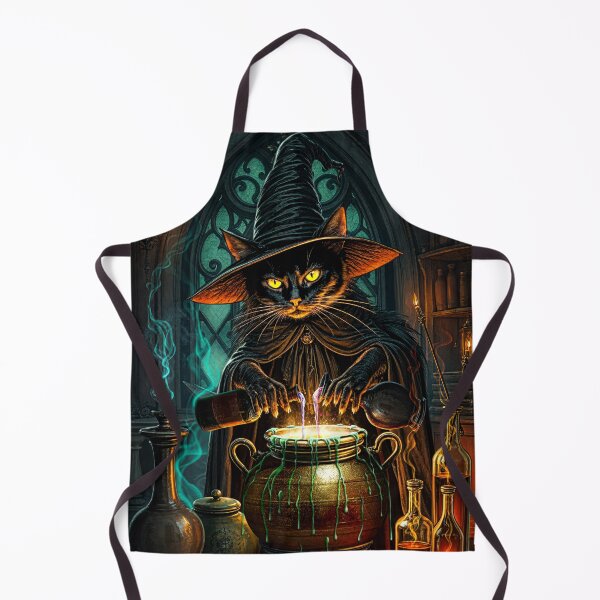 Item preview, witchy cat #2 designed and sold by lillyrise.