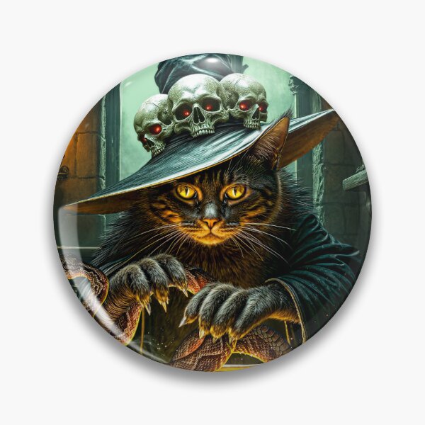 Item preview, witchy cat #1 designed and sold by lillyrise.