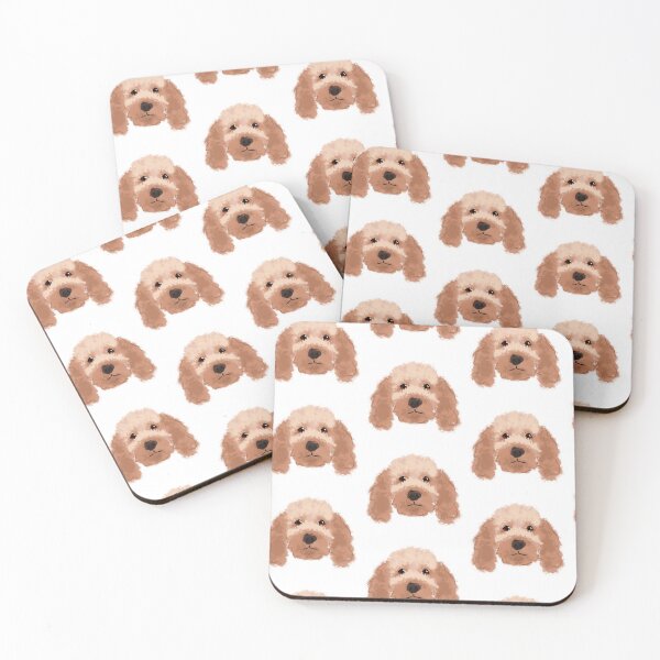 Item preview, Cockapoo face designed and sold by Katie Batchelor.