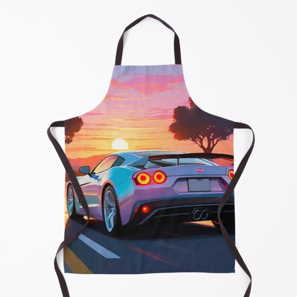 Item preview, Sunset Cruise: Iconic Sports Car Silhouette designed and sold by GrizzlyCollective.
