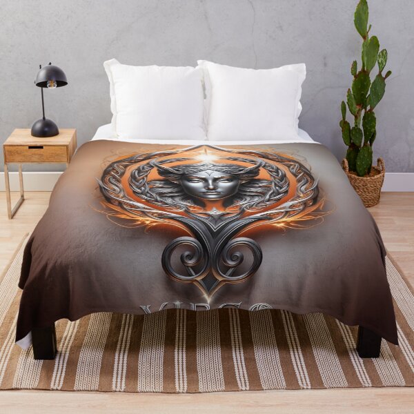 Item preview, Virgo Zodiac Celtic Tribal Design by LaLi Designs - Intricate Astrological Art designed and sold by LaLi-Designs.