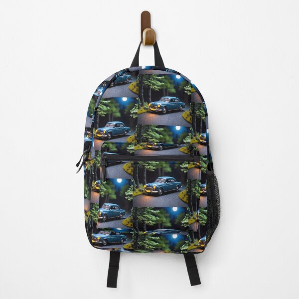 Item preview, Moonlit Cruise: Classic Car at Night designed and sold by GrizzlyCollective.