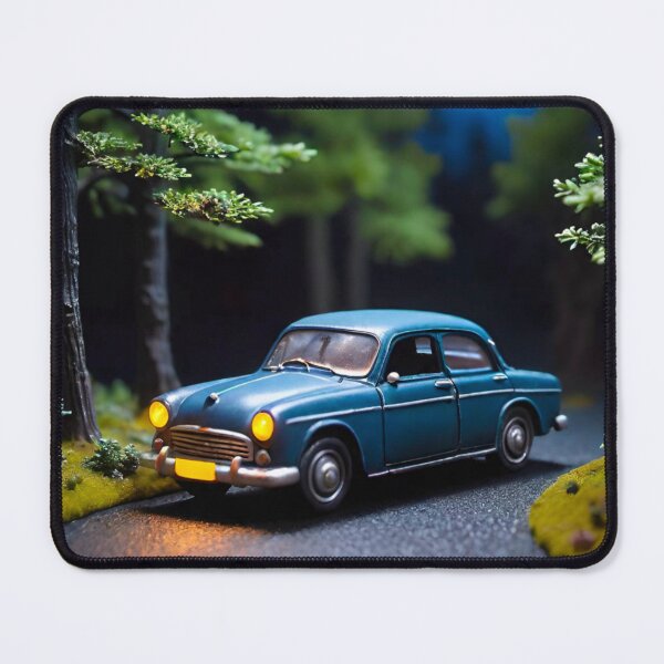 Item preview, Moonlit Cruise: Classic Car at Night designed and sold by GrizzlyCollective.