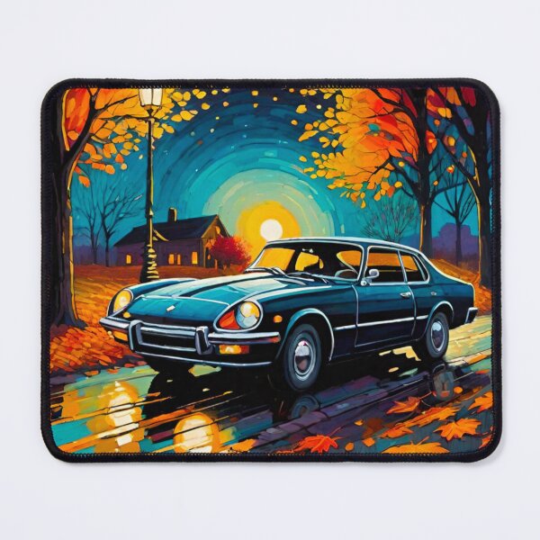 Item preview, Timeless Elegance: Classic Car in Moonlight designed and sold by GrizzlyCollective.