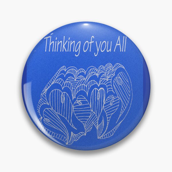 Item preview, Bright Blue Thinking of You All designed and sold by KazM.
