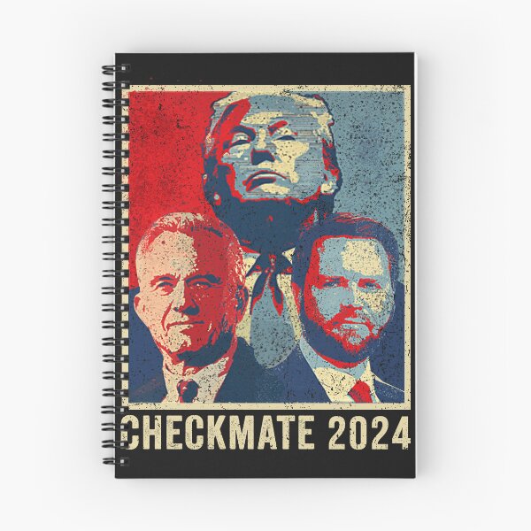 Aperçu de l'œuvre Trump Vance Kennedy Échec et mat 2024 créée et vendue par MackenzieBin.