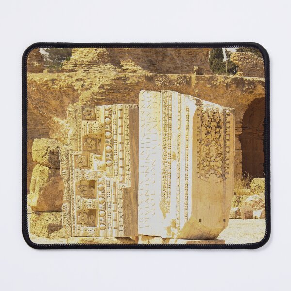 Item preview, Carved Stone Ruins Carthage Vertical designed and sold by eddiebarronshop.