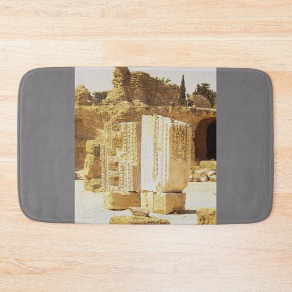 Item preview, Carved Stone Ruins Carthage Vertical designed and sold by eddiebarronshop.
