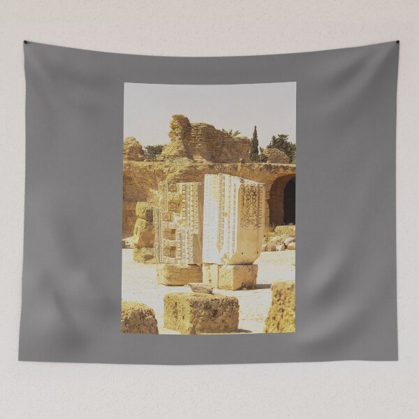 Item preview, Carved Stone Ruins Carthage Vertical designed and sold by eddiebarronshop.