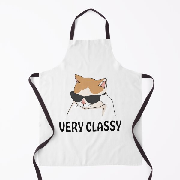 Item preview, Very Classy Cat Viral Meme Quote designed and sold by Domiska.