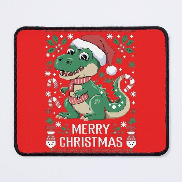 Item preview, pixel christmas dino designed and sold by bukajart.