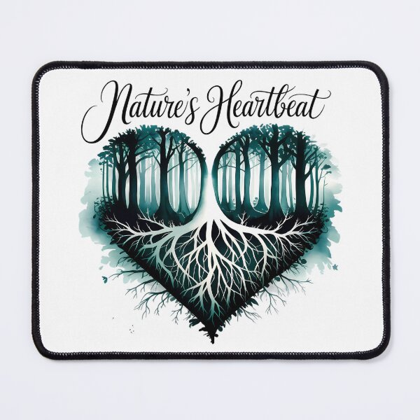 Item preview, Nature's Heartbeat Eco-Friendly Forest Design designed and sold by ZetaDream.