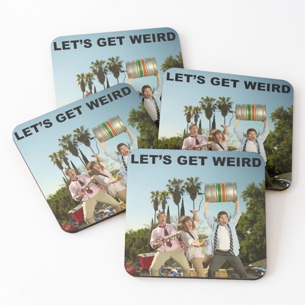 Item preview, Let's get weird! designed and sold by GloriousWax.