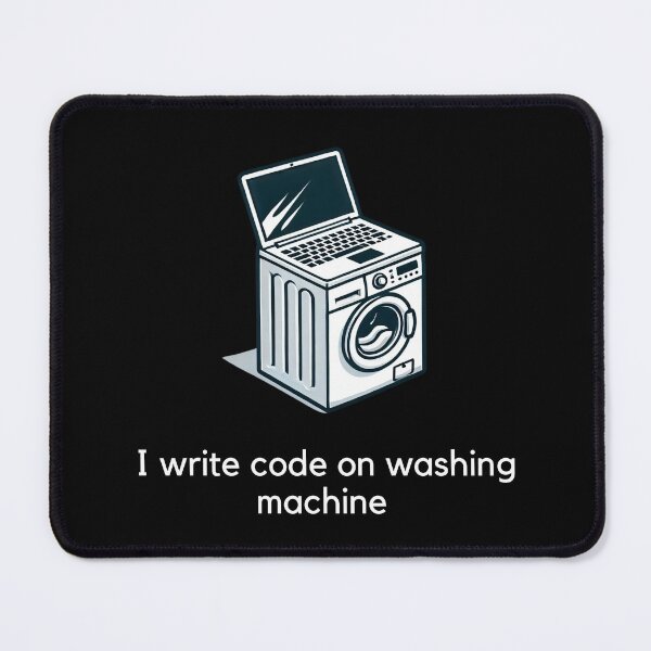Item preview, I write code on washing machine designed and sold by WolfGZ.