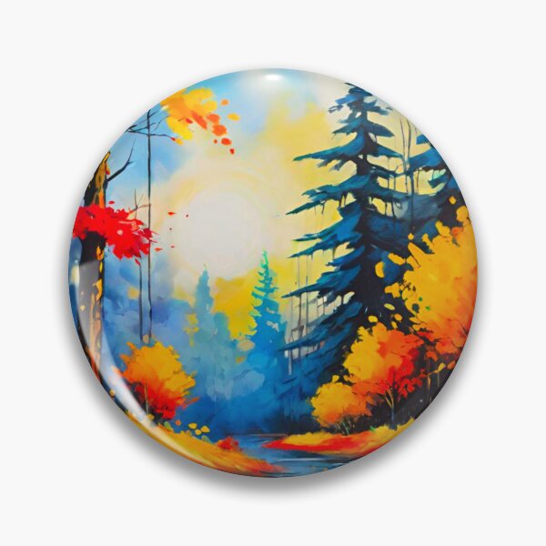 Item preview, Fall Colors: An Enchanting Autumn Scene designed and sold by GrizzlyCollective.