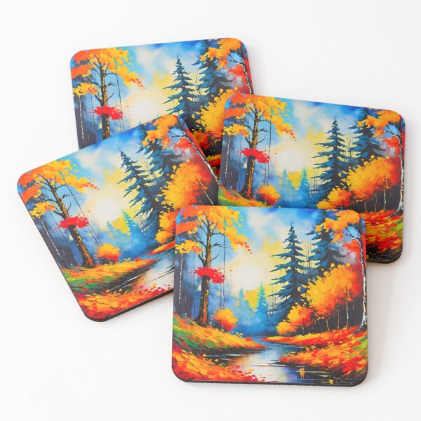 Item preview, Fall Colors: An Enchanting Autumn Scene designed and sold by GrizzlyCollective.