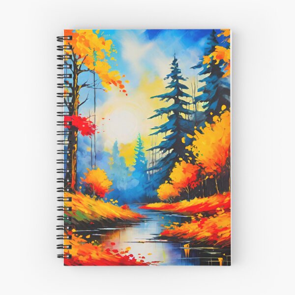 Item preview, Fall Colors: An Enchanting Autumn Scene designed and sold by GrizzlyCollective.