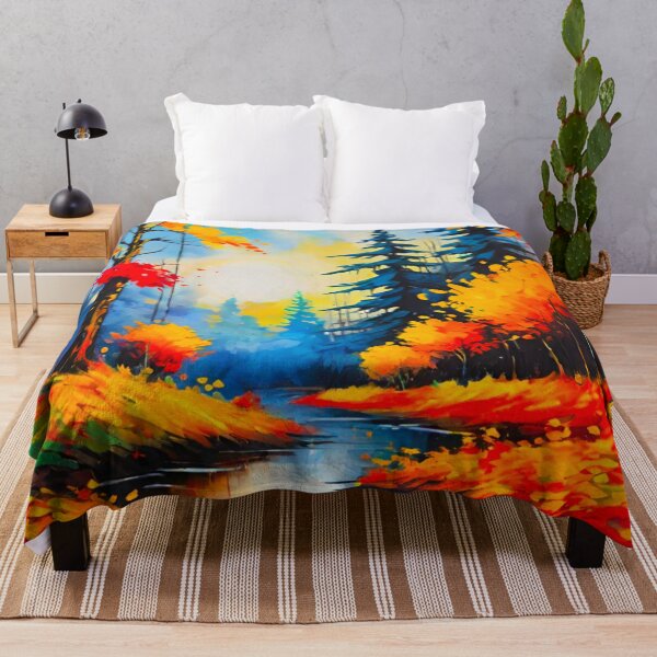 Item preview, Fall Colors: An Enchanting Autumn Scene designed and sold by GrizzlyCollective.