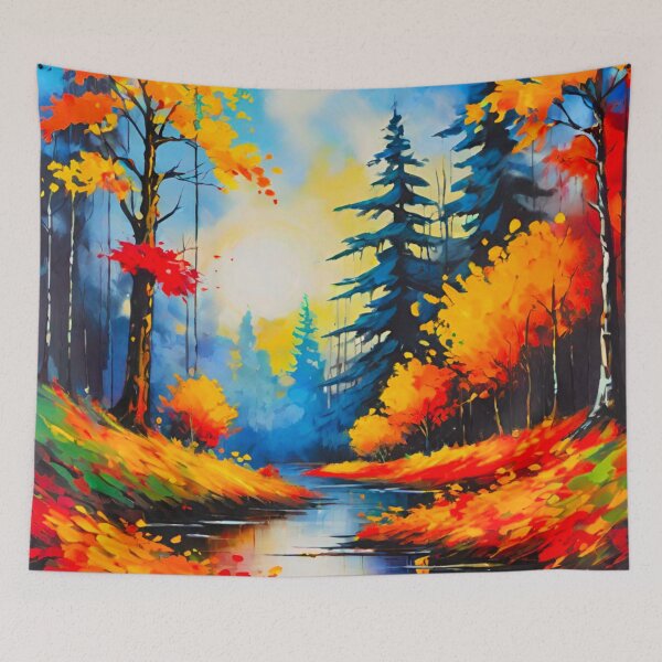 Item preview, Fall Colors: An Enchanting Autumn Scene designed and sold by GrizzlyCollective.