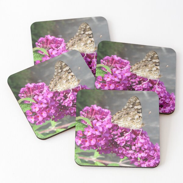 Item preview, Painted Lady Butterfly - Vanessa cardui - On Buddlea  designed and sold by lezvee.