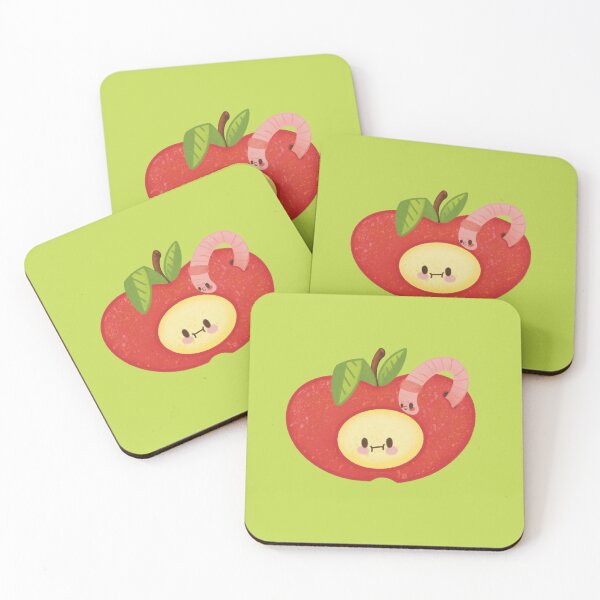 Item preview, Wormy Apple designed and sold by jeys-art-uwu.