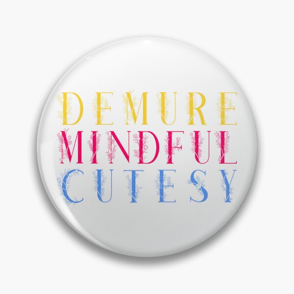 Item preview, very demure, very mindful classy trendy cute designed and sold by RedCircleArt.
