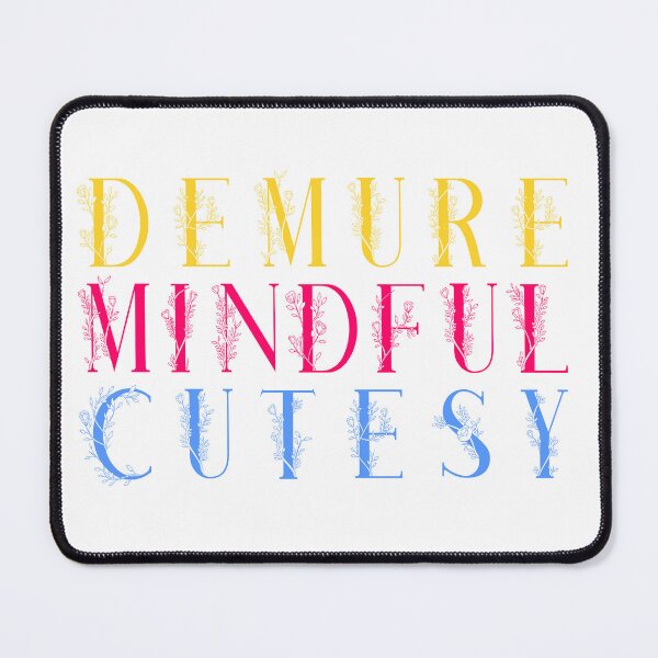 Item preview, very demure, very mindful classy trendy cute designed and sold by RedCircleArt.