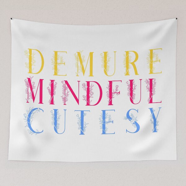 Item preview, very demure, very mindful classy trendy cute designed and sold by RedCircleArt.
