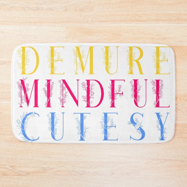 Item preview, very demure, very mindful classy trendy cute designed and sold by RedCircleArt.