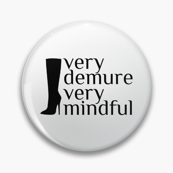 Item preview, very demure, very mindful classy trendy cute designed and sold by RedCircleArt.