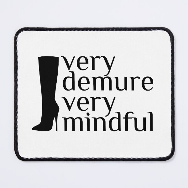 Item preview, very demure, very mindful classy trendy cute designed and sold by RedCircleArt.