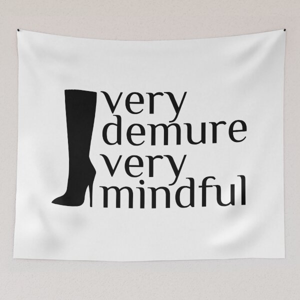 Item preview, very demure, very mindful classy trendy cute designed and sold by RedCircleArt.