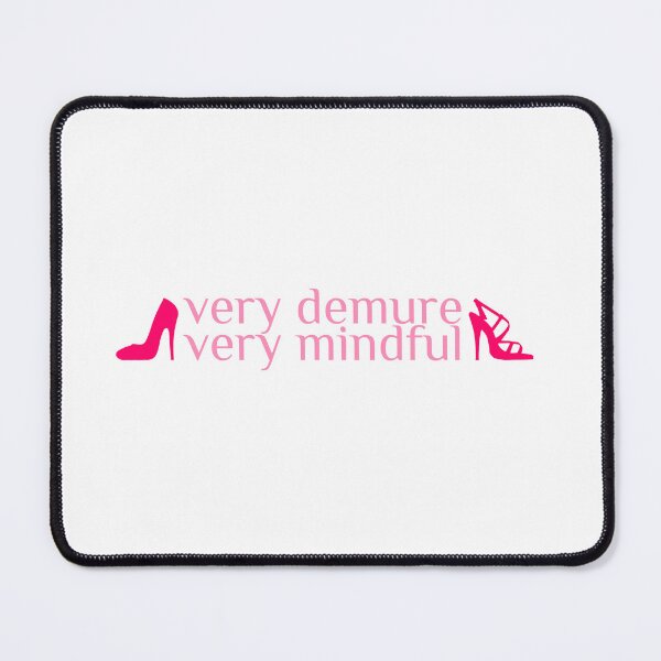 Item preview, very demure, very mindful classy trendy cute designed and sold by RedCircleArt.