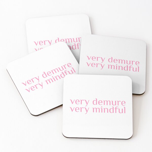 Item preview, very demure, very mindful classy trendy cute designed and sold by RedCircleArt.