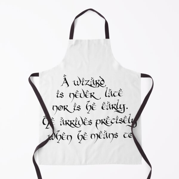 Item preview, A Wizard is Never Late designed and sold by MarkMDesign.