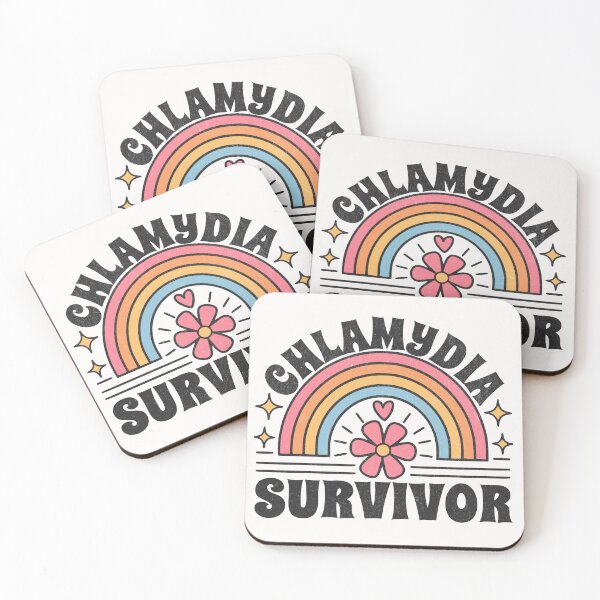 Item preview, Chlamydia Survivor - Groovy Retro designed and sold by Beanster-nl.