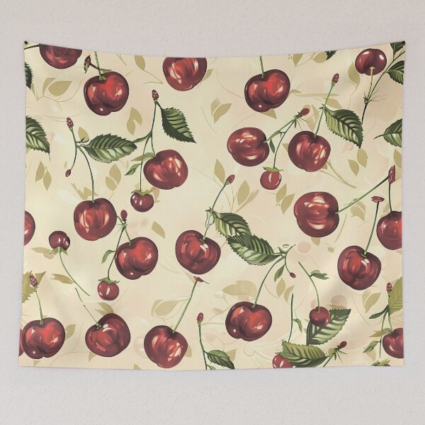 Item preview, Red cherries. designed and sold by MagelliShop.