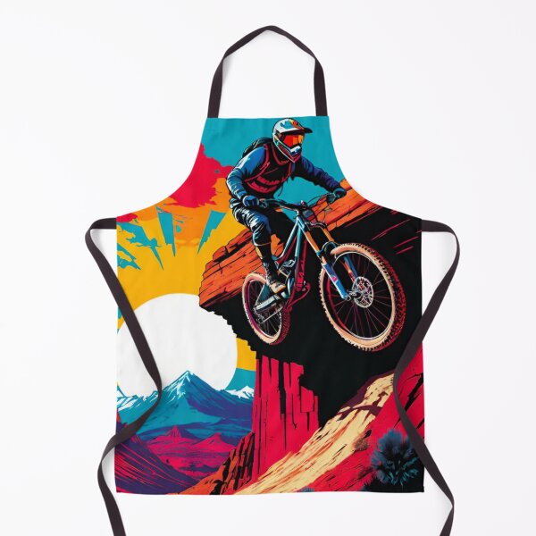 Item preview, Defying Gravity: MTB Rider in Flight designed and sold by GrizzlyCollective.