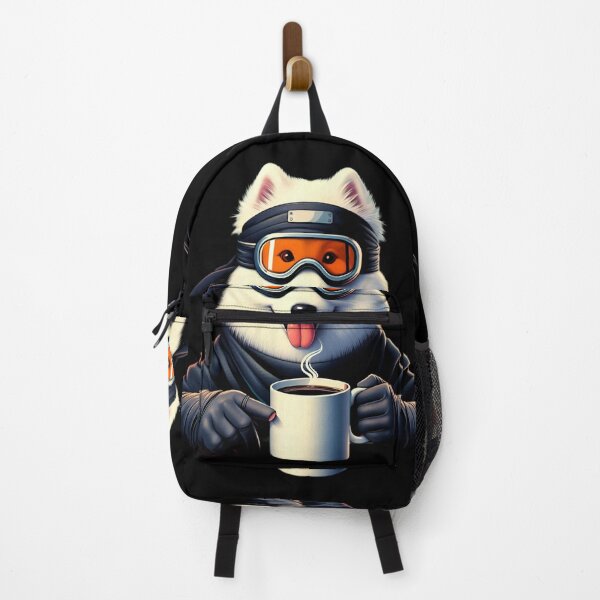 Item preview, Ninja Samoyed Dog funny vintage t-shirts designed and sold by PAVOXAR.