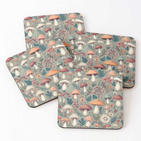 Item preview, Autumn mushrooms designed and sold by MagelliShop.