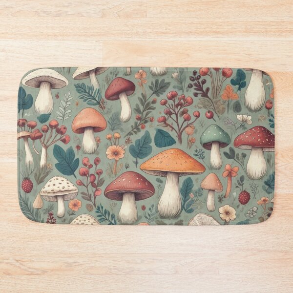 Item preview, Autumn mushrooms designed and sold by MagelliShop.