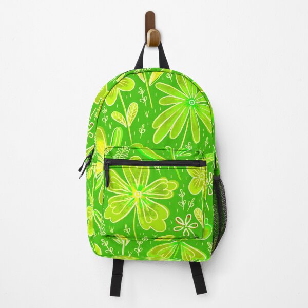 Item preview, Chalk Flowers, Folk Style, Green version designed and sold by Alex Blud.