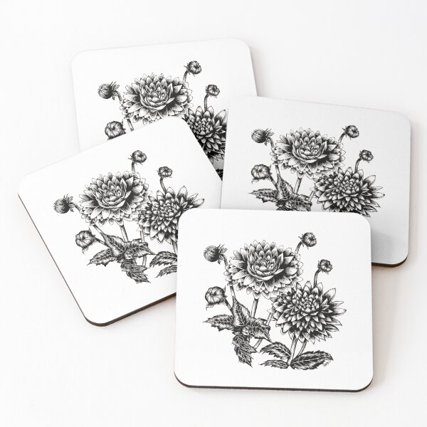 Item preview, Dahlia designed and sold by jofoxartist.