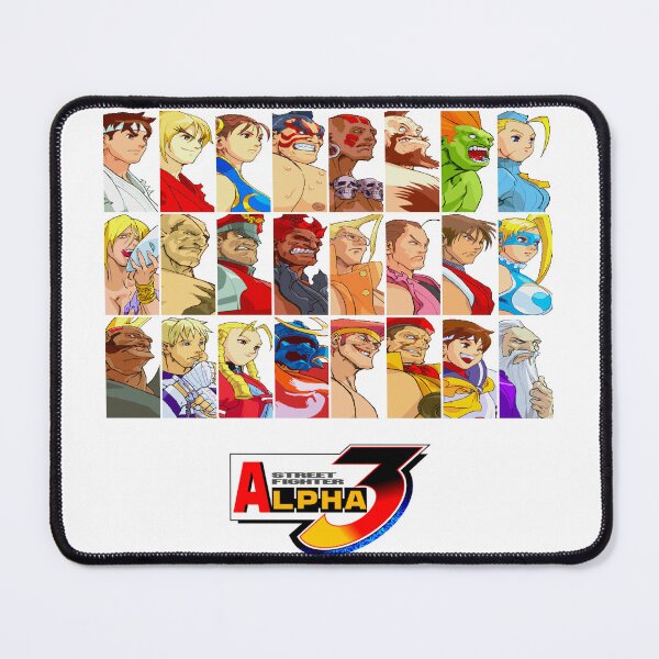 Item preview, Street Fighter Alpha 3 Characters designed and sold by retropixels06.