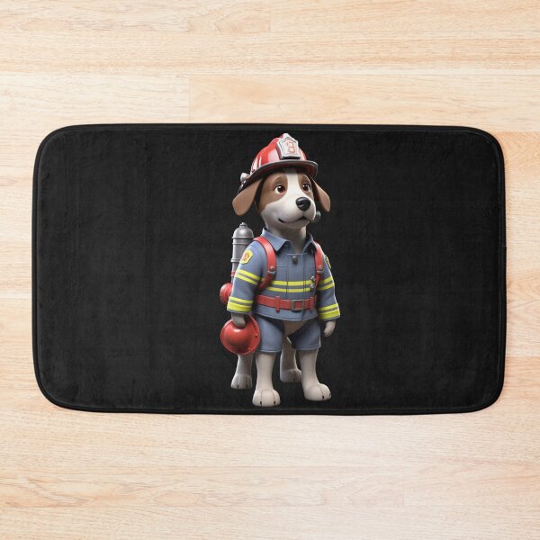 Item preview, Firefighter Dog Ready for Action designed and sold by eliteandhonor.