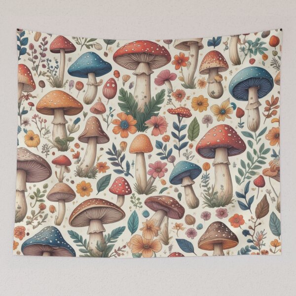 Item preview,  Autumn mushrooms. designed and sold by MagelliShop.