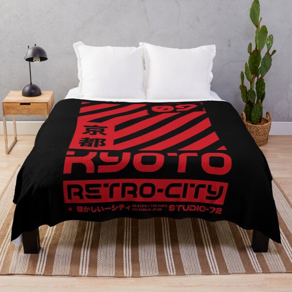 Item preview, Kyoto Japan: Cyber-City Graphic Design (Red) designed and sold by STUDIO-72.
